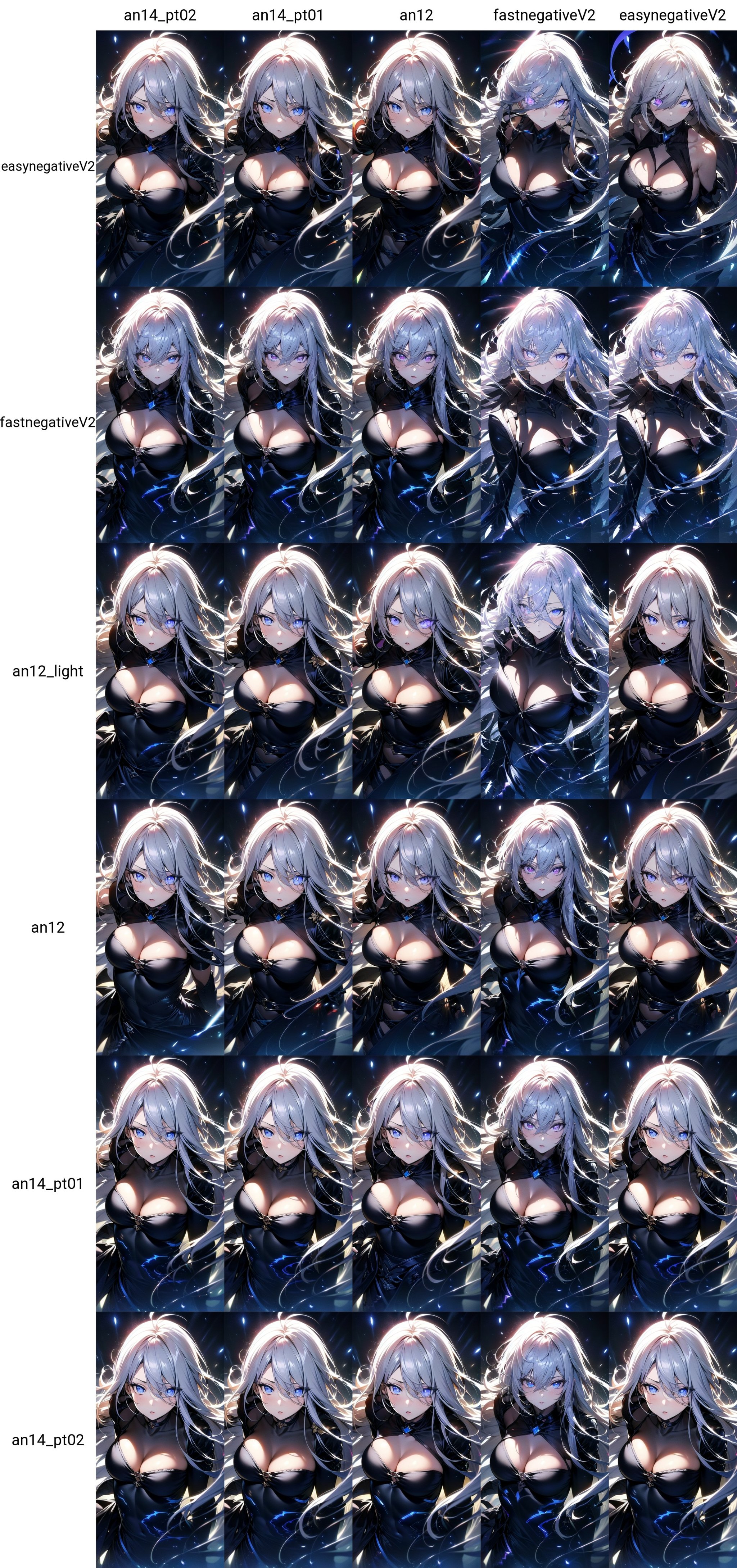 <lora:apstyle3diff:0.75> apstyle3 apstyle masterpiece best quality detailed eyesmasterpiece best quality 1girllong hair (messy hair floating :1.25) severe flow(night dark shadow darkness:1.2)(sunbeam light grow luminescence :1.475)black background blacklarge breasts cleavageupper body  looking at viewer<lora:detail_slider_v4:0.5>