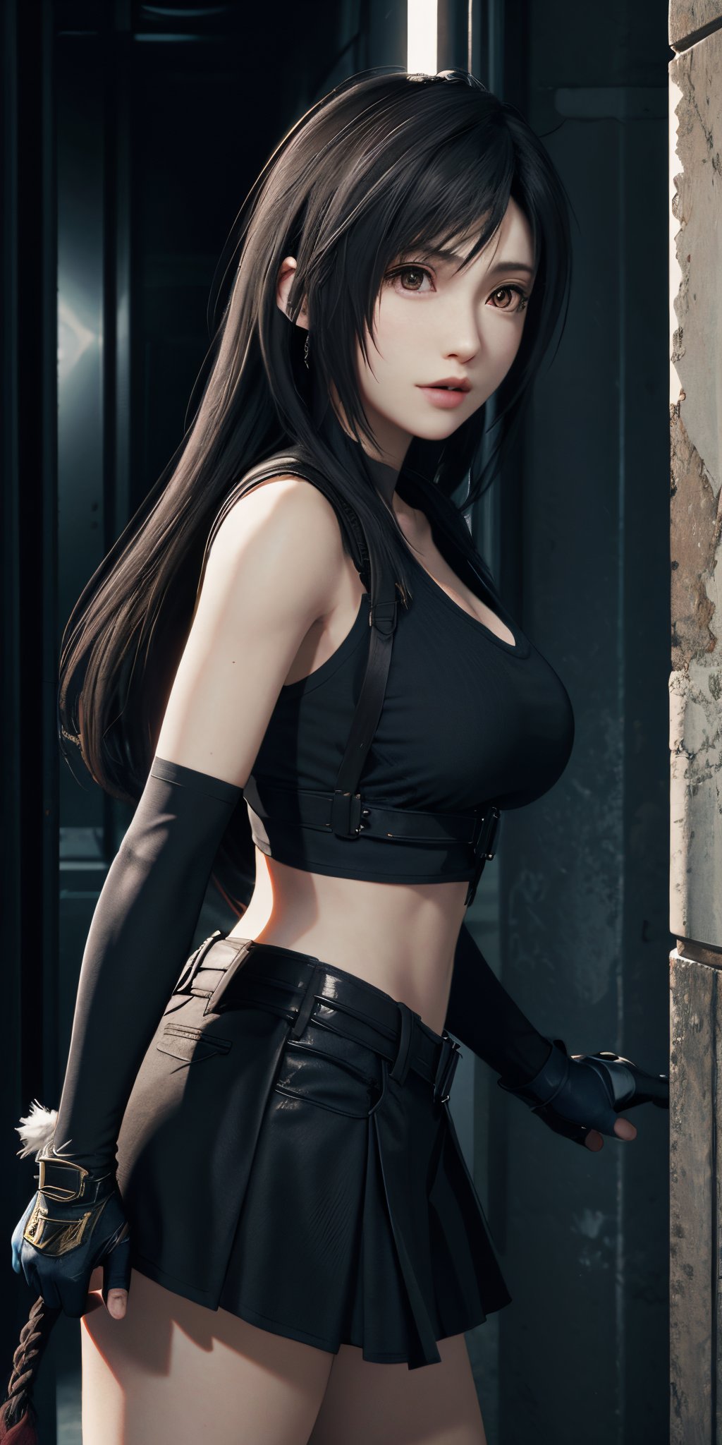 1girl,tifa lockhart,<lora:好吃米蒂法:0.7>,