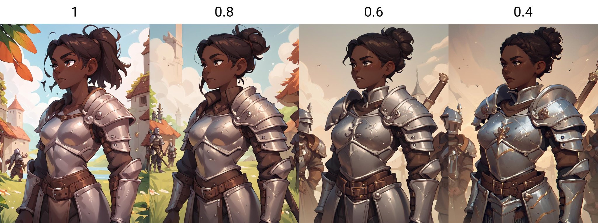 score_9, score_8_up, score_7_up, score_6_up, score_5_up, score_4_up,<lora:OtherStyle_03-000003:1>,woman in armor standing in a battlefield,armor,dark skin,medieval,fantasy,solo focus,epic,