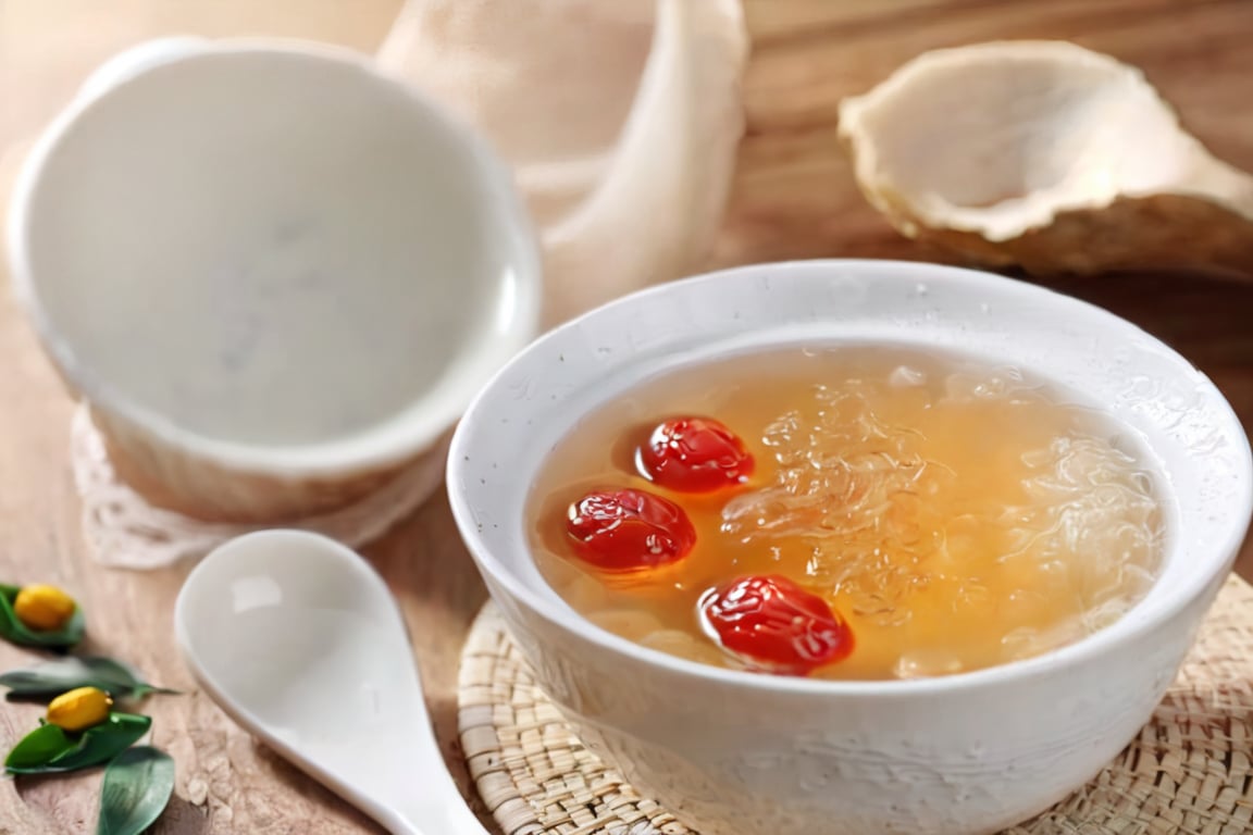 masterpiece, best quality, yenchung photo, bowl, spoon, bird nest soup, gelatinous, translucent strands, herb, backlighting, realistic, photorealistic, Ambilight, ultra-high quality, unreal engine, sunlight, scenery, still life  <lora:yenchung_v5:1>