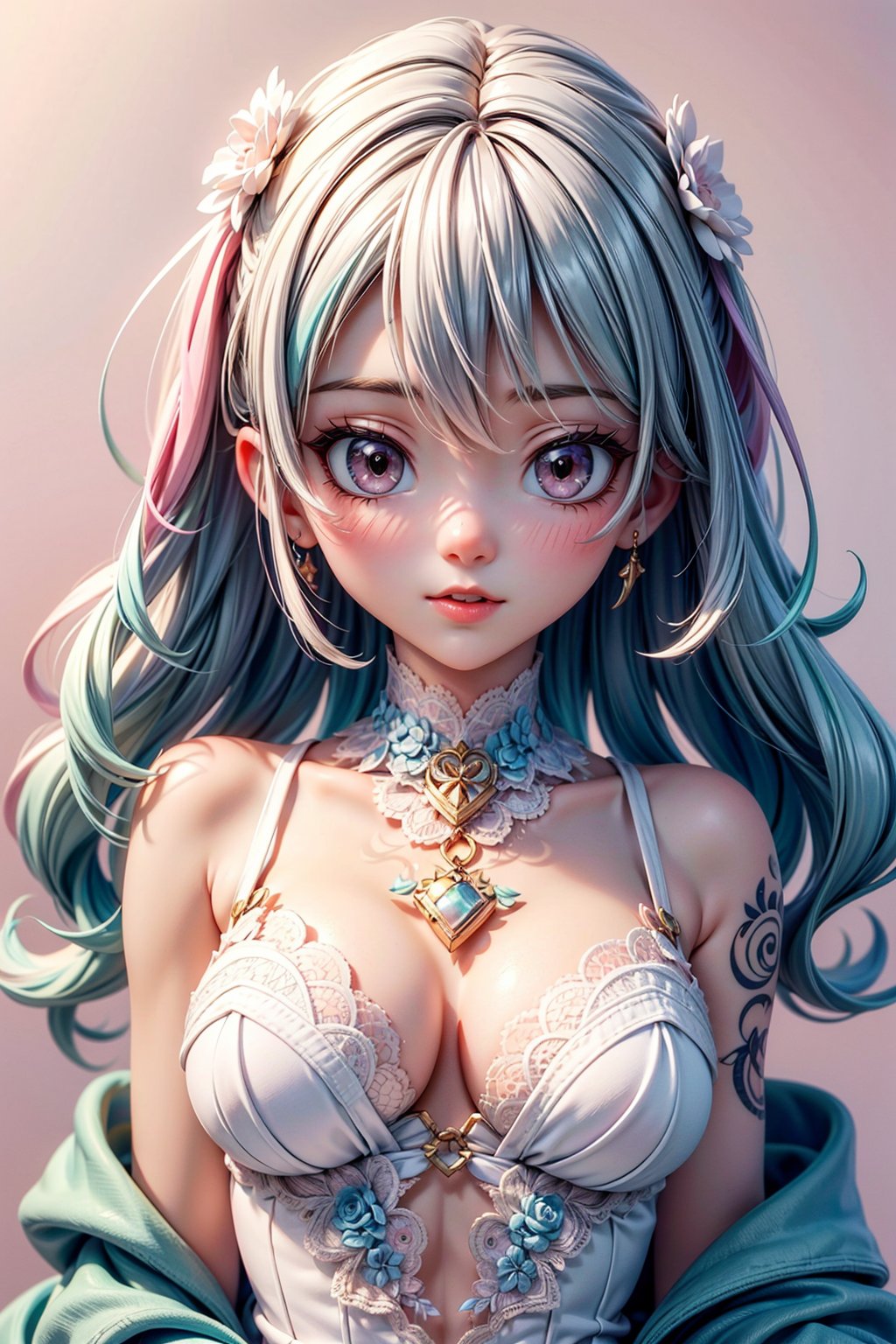 (masterpiece:1.4, best quality),(intricate details),unity 8k wallpaper,ultra detailed,(pastel colors:1.3),(lace) clothes,beautiful and aesthetic,1girl,body covered in words,words on body,ink,detailed,solo,<lora:add_detail:1.2>,<lora:LowRa:0.2>,