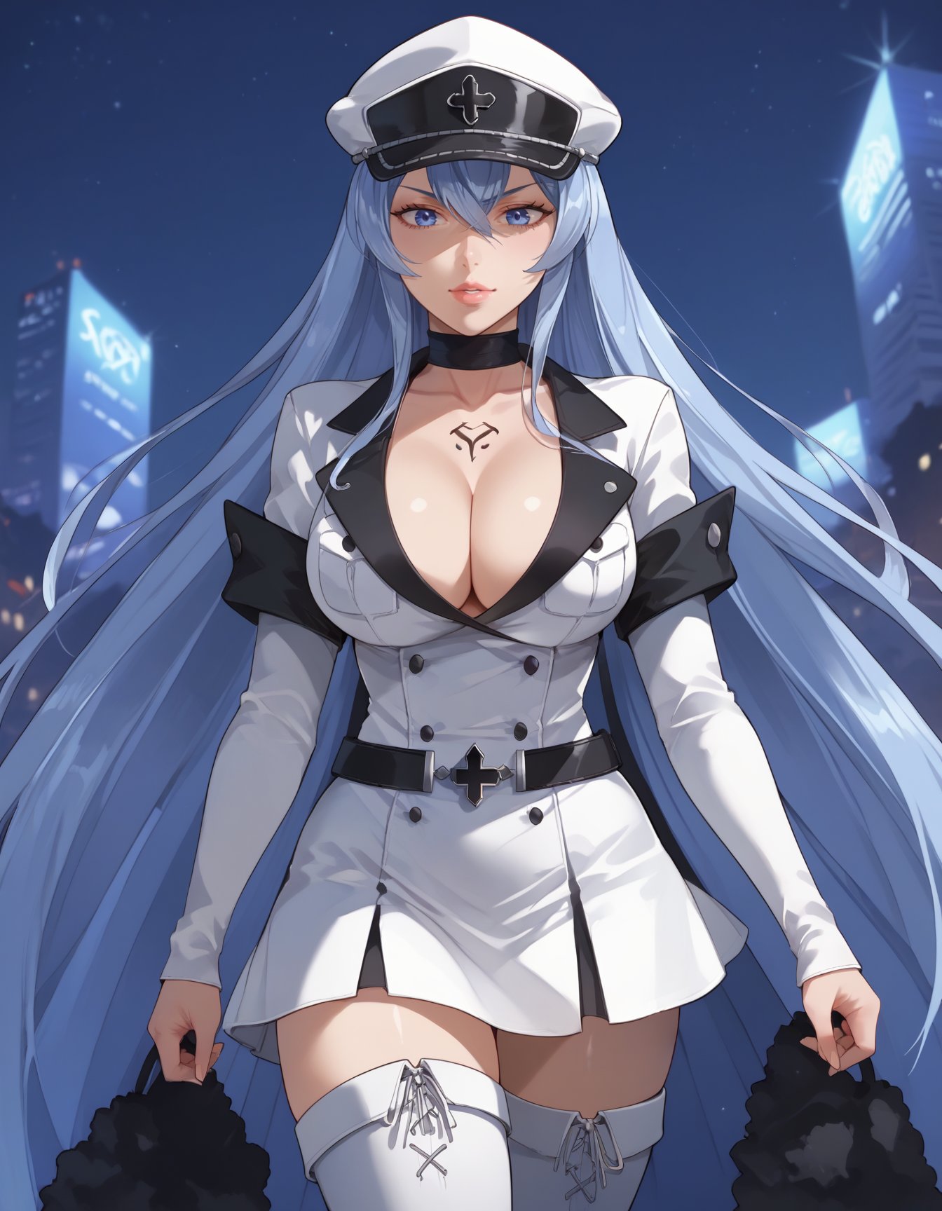 score_9, score_8_up, score_7_up, BREAK source_anime,  <lora:Esdeath:0.9>, Esdeath