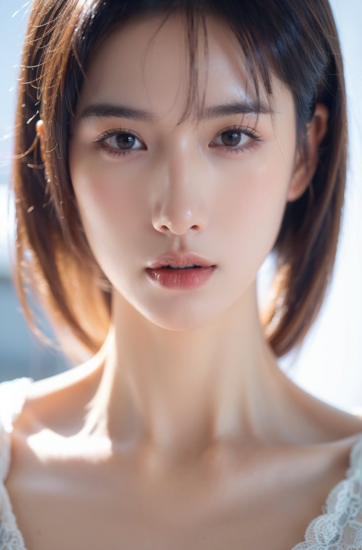 1girl, daylight,ultra realistic 8k cg, picture-perfect face, flawless, (clean:1.4), masterpiece,cinematic lighting, cinematic bloom, professional artwork, famous artwork, perfect face, beautiful face, beautiful eyes, long hair, <lora:女神脸增强优化:0.8>