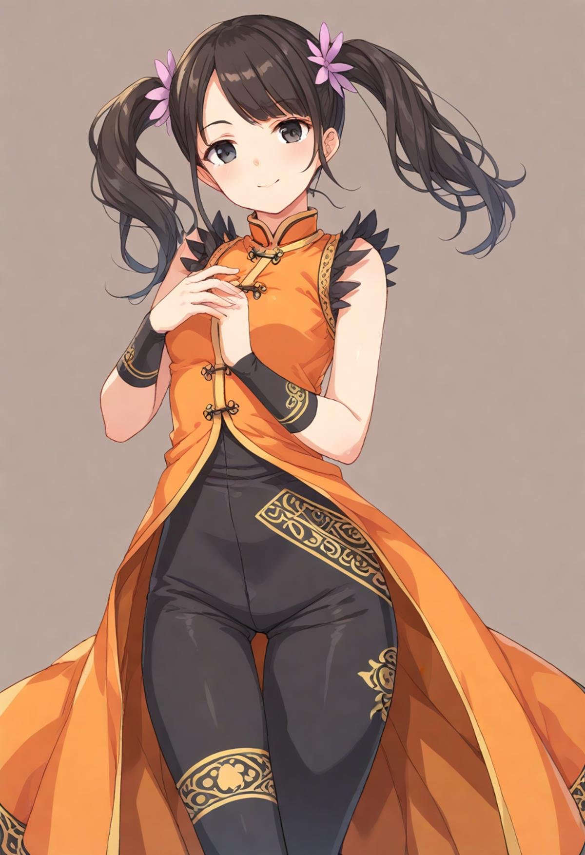 <lora:ling_xiaoyu_XL-bf16-pony-v1:1>ling xiaoyu, chinese clothes, BREAK score_9, score_8_up, score_7_up, BREAK   <lora:HyLper-Accelerate-PAseer:1>,source_anime, best quality, masterpiece, uncensored,(clear eyes:1.2),(4 finger:0.5),zPDXLpg