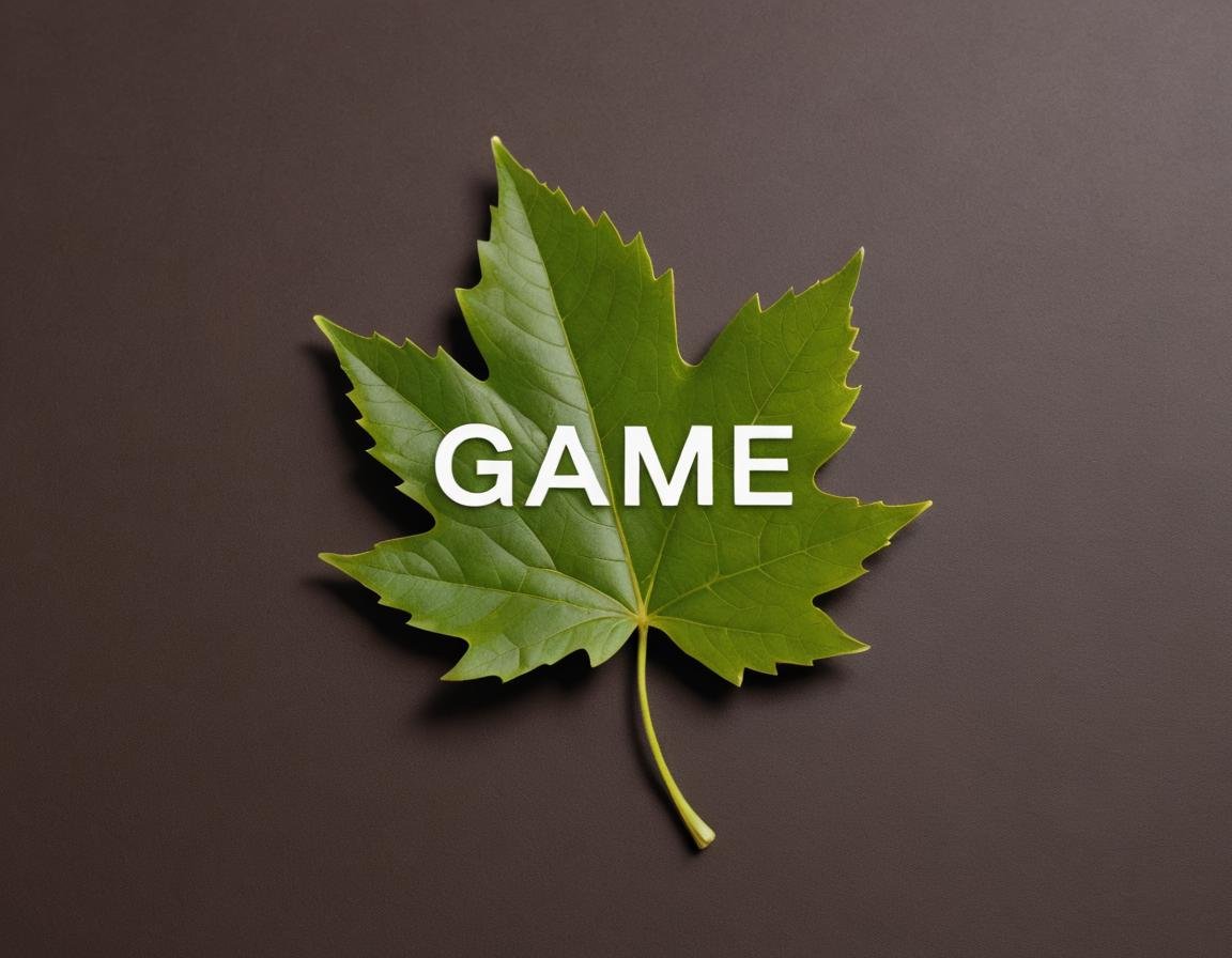 A leaf symbol is adjacent to the word Game.