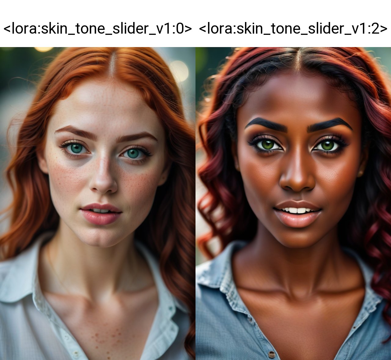 (best quality,4k,8k,highres,masterpiece:1.2),ultra-detailed, photorealistic, photography, 1girl,long hair,looking at viewer,cleavage,green eyes,red hair,parted lips,teeth,mole,lips,freckles,curly hair,realistic  <lora:skin_tone_slider_v1:0>