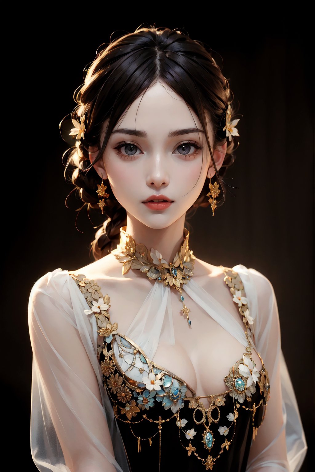 igirl,Glowing butterflies, wonderful light and shadow, ,(high quality), best quality,(realistic), real skin  <lora:ButterflyX:1>