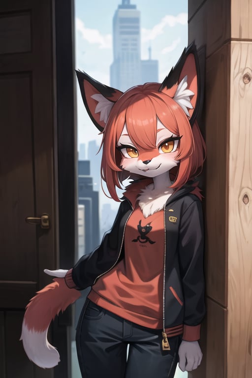 furry, fur, ultra detailed fur, cartoon, toon, 1girl,solo,tail,cat girl,kumiho,solo focus