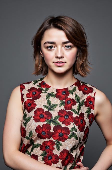 A photo of Maisie Williams, <lora:Maisie_Williams:1>, <lora:Phlux:0.5>