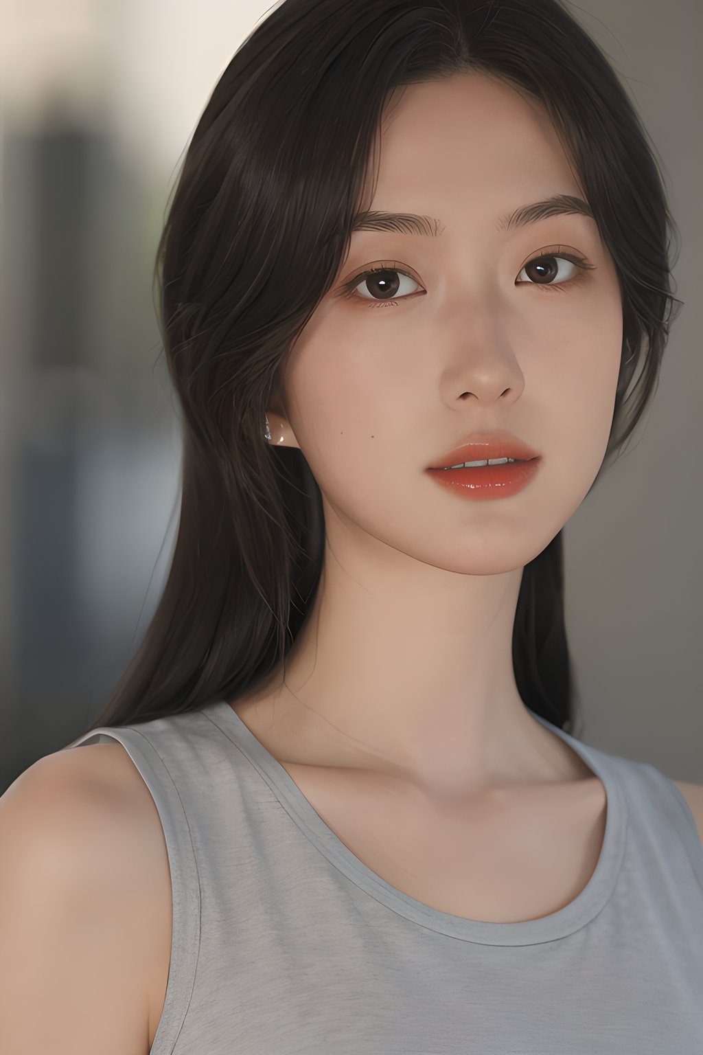 <lora:0829_05:0.7>,sleeveless_shirt,, 1girl,realistic,masterpiece, best quality, photorealistic, HDR,detail