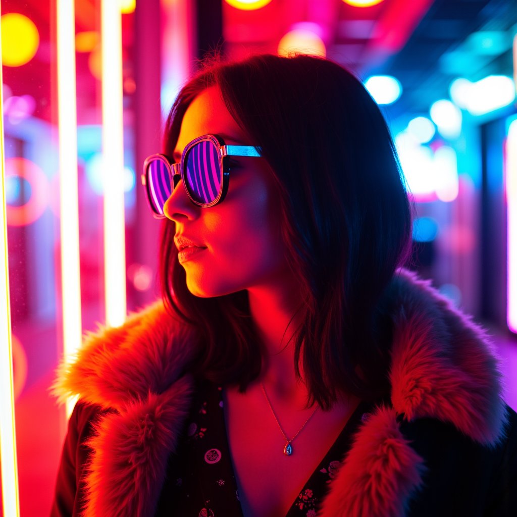 brightly lit woman in sunglasses and fur coat in front of neon signs,cyberpunk 2049,cyberpunk 2 0 4 9,cyberpunk 2 0 2 0,cyberpunk 2 0 4 8,cyberpunk sunglasses,hyper-realistic cyberpunk style,cyberpunk 2 0 y. o model girl,cyberpunk 2 0 8 8,cyberpunk eye wear,cyberpunk 2077 color,( ( cyberpunk ) ),neon cyberpunk style,female cyberpunk,cyberpunk vibrant colors,cyberpunk portrait,( cyberpunk ),futuristic cyberpunk,the cyberpunk girl portrait,in cyberpunk,cyberpunk style,hyperrealistic,neon cyberpunk,in cyberpunk aesthetic,beautiful cyberpunk woman model,cyberpunk women,cyberpunk art ultrarealistic 8k,cyberpunk fashion clothing,cyberpunk 8 k,cyberpunk woman,aesthetic cyberpunk,dreamy colorful cyberpunk colors,cyberpunk futuristic,neon cyberpunk highlights,