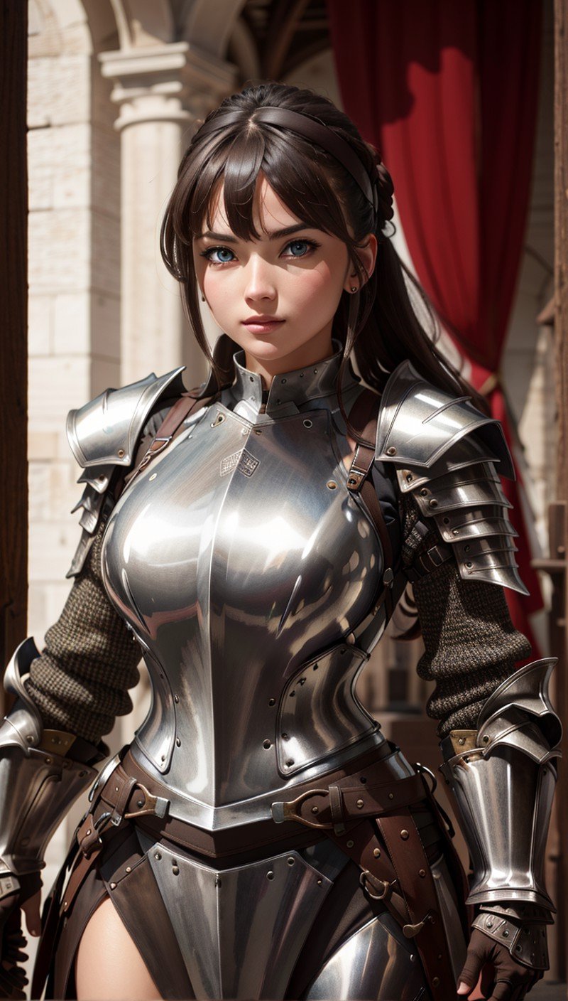 best quality,masterpiece,highly detailed,ultra-detailed,  <lora:neg9V2_last:0.7>1girl,  medieval-armor-girl, heavy armor, <lora:medieval-armor-girl_V02:1>