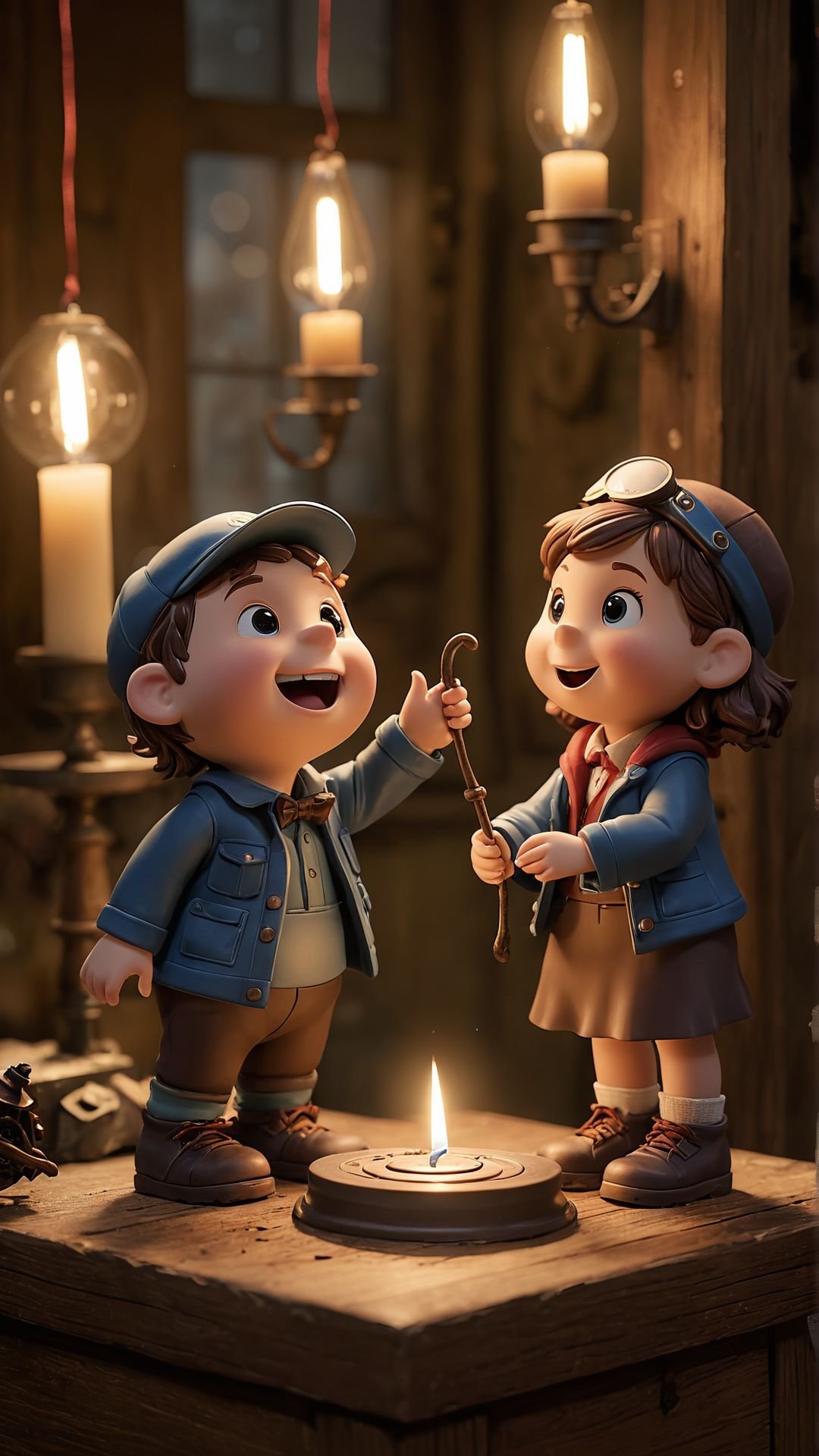 Ornament, Ancient Gear Factory, Dipper and Mabel vs. the Future, "In the symphony of laughter, joy finds its crescendo, reverberating through hearts and healing weary souls.", "Don't speak, I know just what you're saying.", Ambient lighting