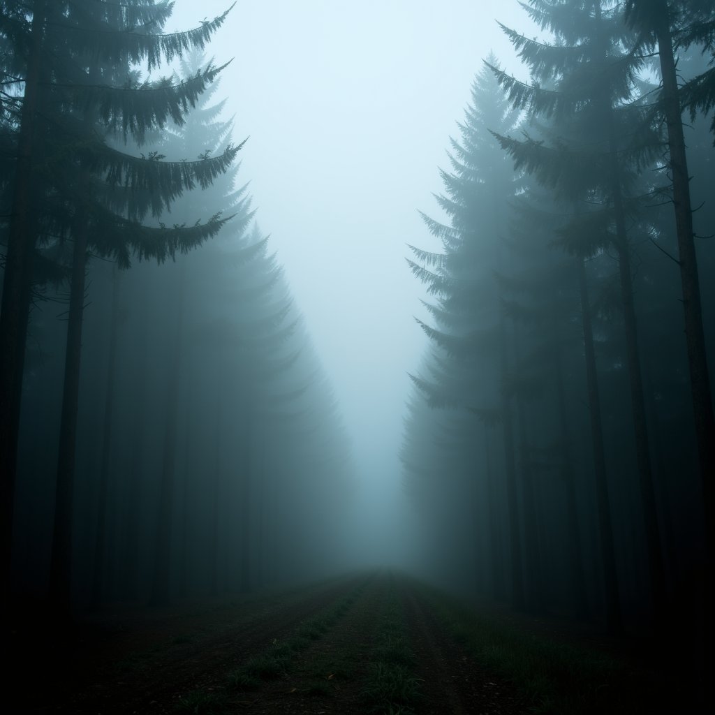 there is a foggy forest with a path in the middle,dark foggy forest background,dark forest shrouded in mist,foggy forrest backdrop,ominous and eerie forest,foggy forest,in a foggy forest,in foggy forest,misty forest scene,mysterious and scary forest,on a misty forest,misty forest,dark forests surrounding,in the foggy huge forest,beautiful misty wood,misty woods,dramatic dark forest scenery,mysterious dense forest,misty wood,gloomy forest,deep dark moody forest,foggy forest at night,scary dark forest,spooky forest,foggy photo 8 k,dense ground fog,fog background,magical forest backround,highly atmospheric and foggy,ominous foggy environment,light ground fog,atmospheric fog,dark forest looms,