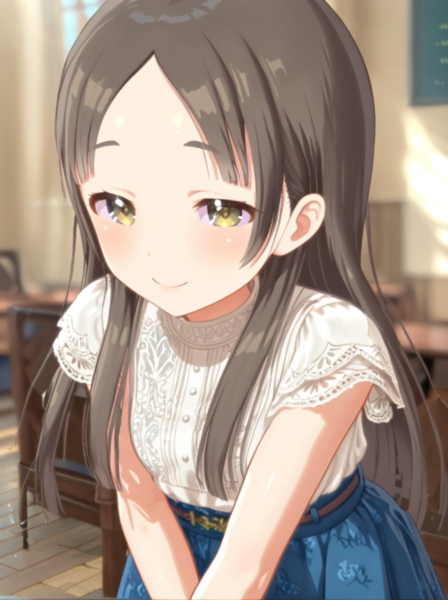 detailed background, shiny skin,<lora:gmchina.pony:1>,gmchina, half-closed eyes, smile, skirts,, sexually suggestive, sexually aroused, light blush,