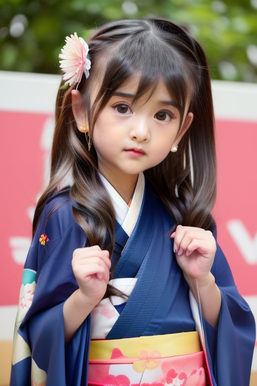 (((Sherman))),(((4yo))),(((kimono))),(long hair),1girl, solo, brown hair, black hair, navel, jewelry, earrings, black eyes,, lips,(((loli, (petite),realistic,infantilism,slim, model))),Sherman, , ,Sherman<lora:EMS-347962-EMS:0.800000>