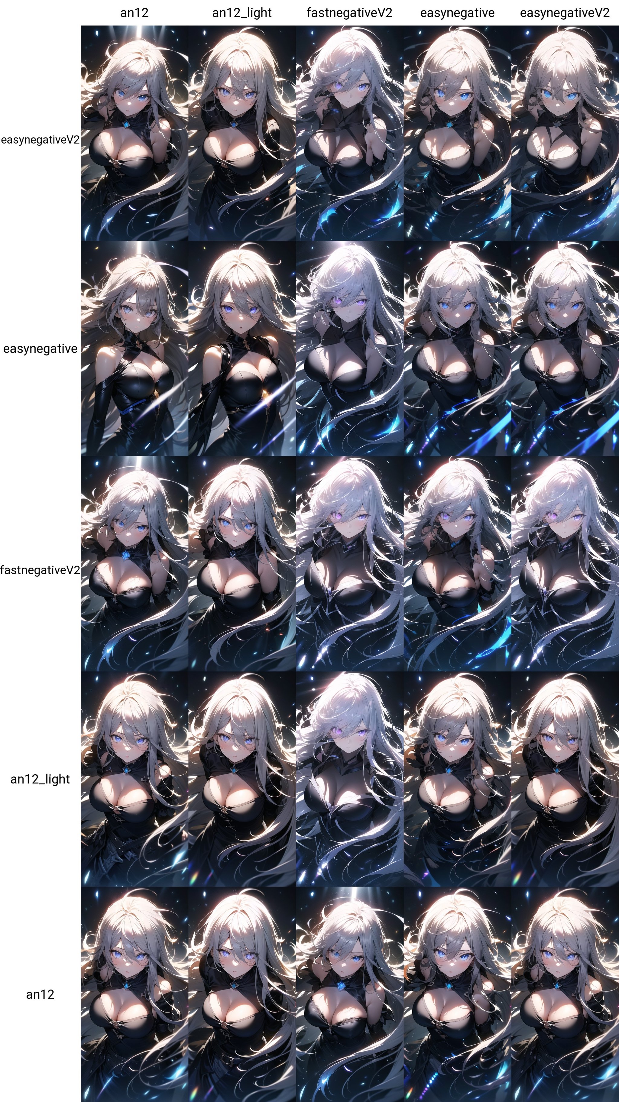 <lora:apstyle3diff:0.75> apstyle3 apstyle masterpiece best quality detailed eyesmasterpiece best quality 1girllong hair (messy hair floating :1.25) severe flow(night dark shadow darkness:1.2)(sunbeam light grow luminescence :1.475)black background blacklarge breasts cleavageupper body  looking at viewer<lora:detail_slider_v4:0.5>