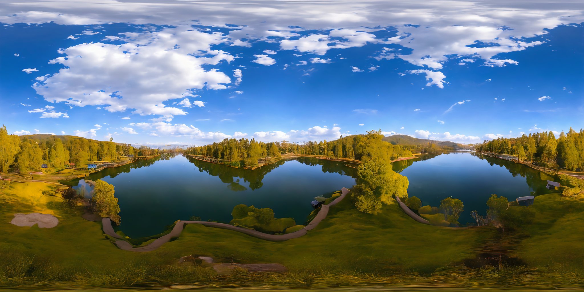 360panorama,<lora:360fengjing:1>,(photorealistic 8k RAW photo),cliff,aerial photography,forest,river,Scenery,no characters,uninhabited,high mountain,