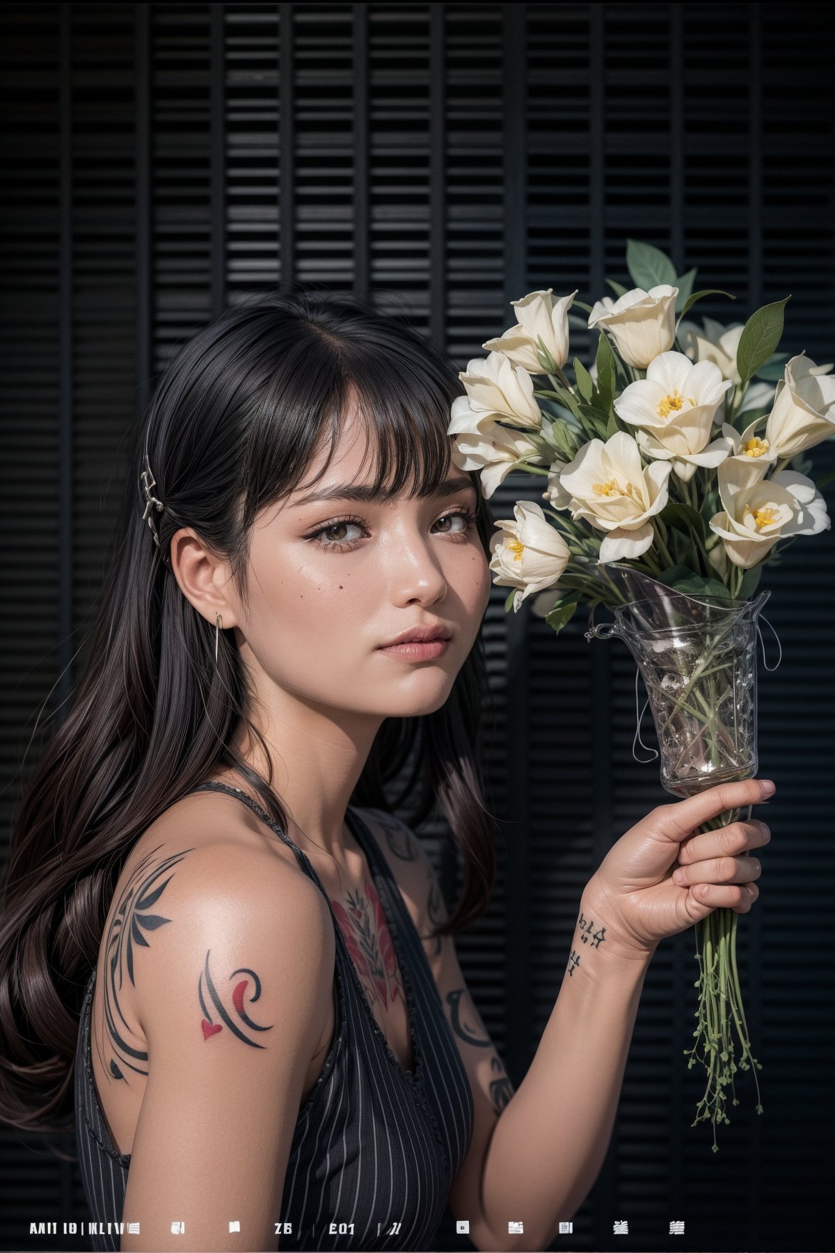 Cinematic,film grain,(photorealistic:0.8),.,<lora:2细节SYK_Mild detail adjuster_V1.0_256（MAX）:0.45>,.,.,.,tattoo,shoulder tattoo,arm tattoo,.,, <lora:3坏手修复Hand v3 SD1.5:0.4>,Perfect hand,