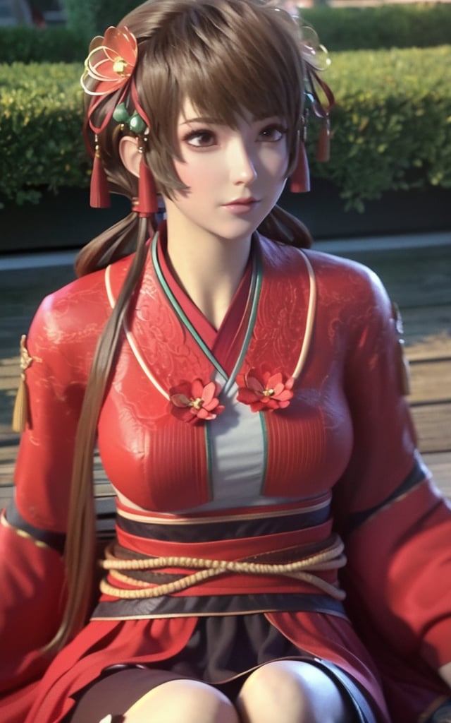 brown hair,hair ornament,twintails,lips,flower,chinese clothes,long sleeves,sash,red,<lora:hong-000009:1>,, (masterpiece, best quality, high quality, highres:1.2),8k,detail,CG,3d,
1girl,solo,pale skin,
detailed shadow,(glossy),(shiny skin),