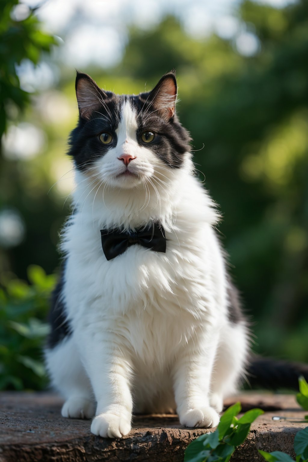 best quality, 8K, HDR, highres, bokeh, Photography, (photorealistic:1.4), masterpiece, intricate details, 1cat,tuxedo cat, <lora:YG极致真实宠物:0.75>,