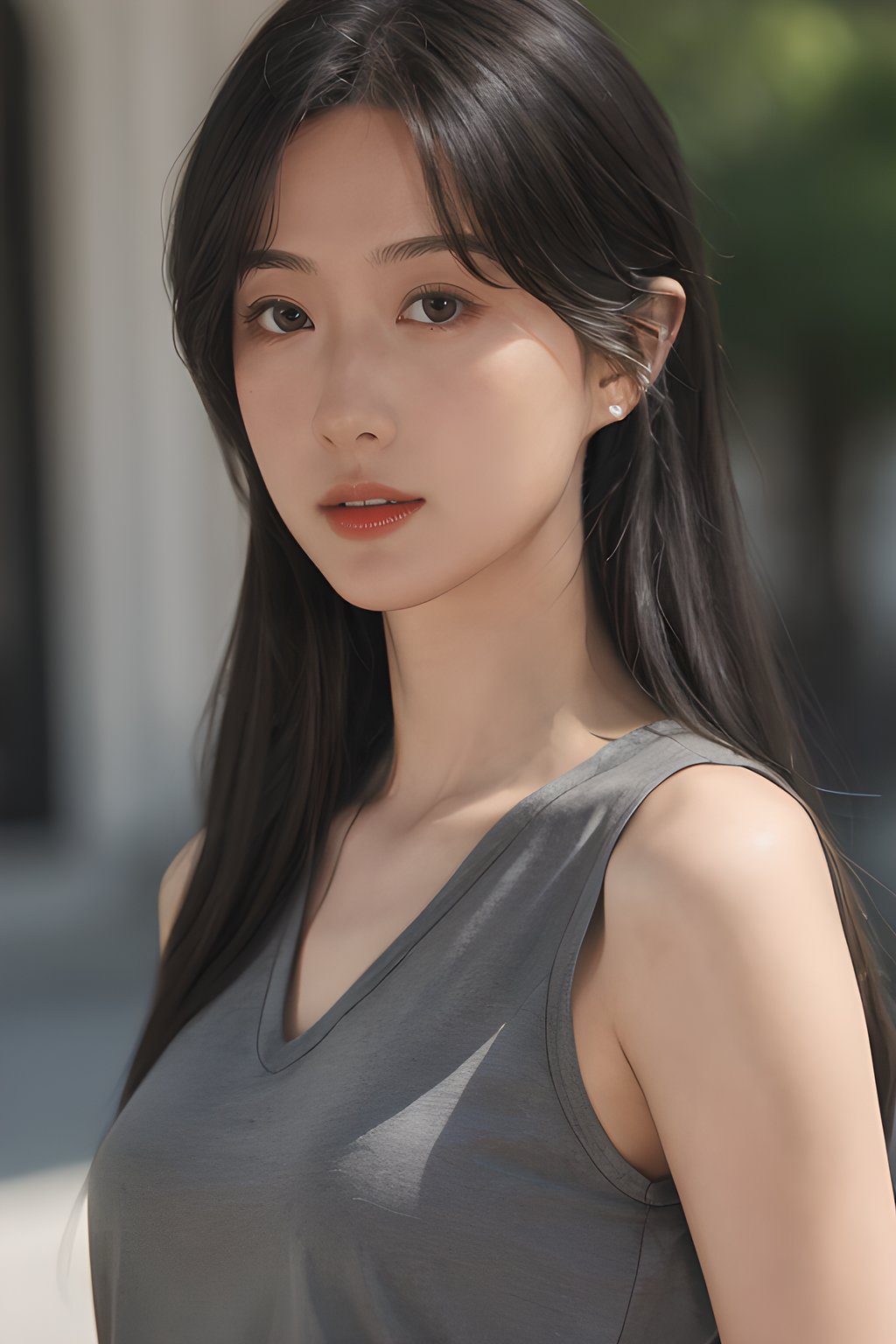 <lora:0829_05:0.7>,sleeveless_shirt,, 1girl,realistic,masterpiece, best quality, photorealistic, HDR,detail