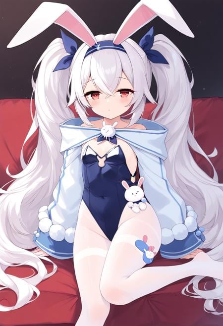 <lora:laffey_XL_pony_bf16_v1:1>1girl, laffey \(azur lane\),playboy bunny,, BREAK score_9, score_8_up, score_7_up, BREAK source_anime, best quality, masterpiece, uncensored,<lora:sdxl_lightning_4step_lora:1>(clear eyes:1.2),zPDXLpg,rating_explicit,(4 finger:0.5),