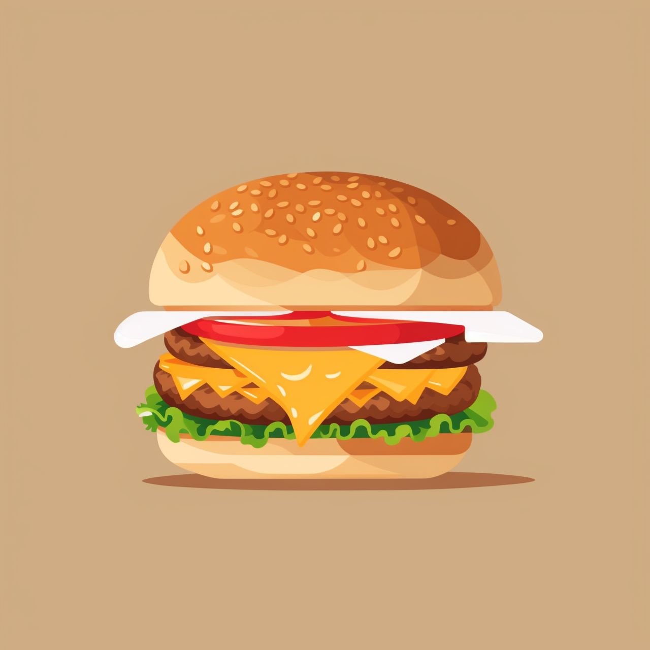 <lora:Vector_illustration_V2:0.8> vector illustration, burger, 