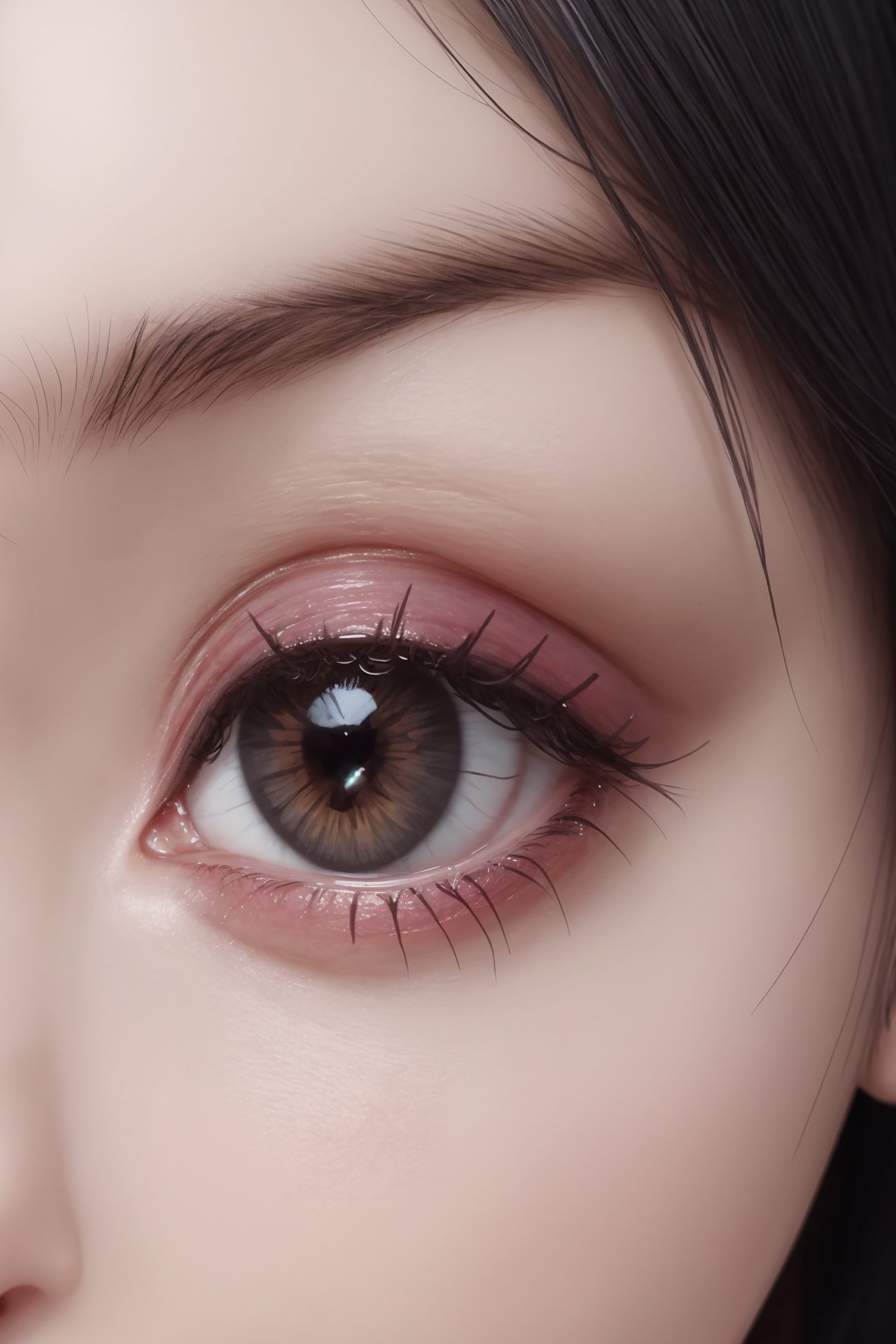 close-up, eye focus, realistic <lora:eye:0.8>