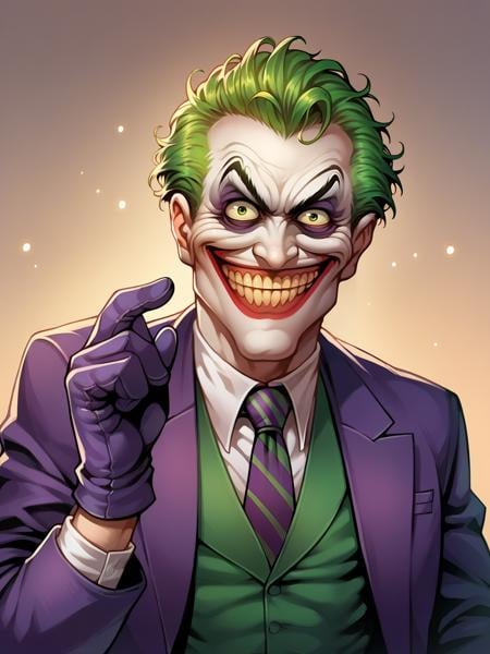 score_9, score_8_up, score_7_up, score_6_up, score_5_up,  <lora:thejokerXLP:0.6> the joker, 1boy, solo, green hair, suit, smile, formal, necktie, gloves, green eyes, <lora:b0ll4ndXLP:1> b0ll4nd