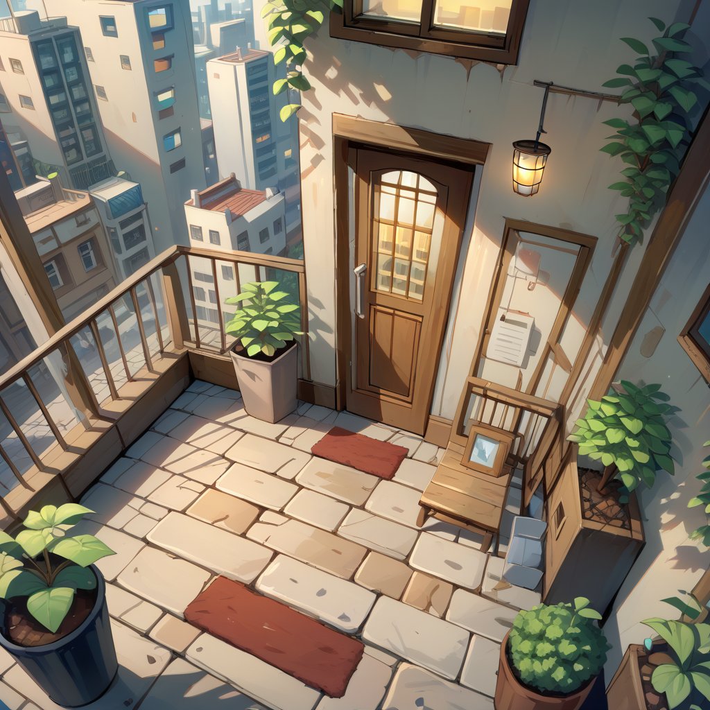 score_9, score_8_up, score_7_up, score_6_up, score_5_up, score_4_up BREAK a0b, deep cityscape, scenery, fluffy cat lying at foreground, potted plant, lantern, lance vines, overgrown, outdoors, deep wide shot, from above, masterpiece, <lora:Ayuli2424PDXL32v0.901tx1-000007:0.9>