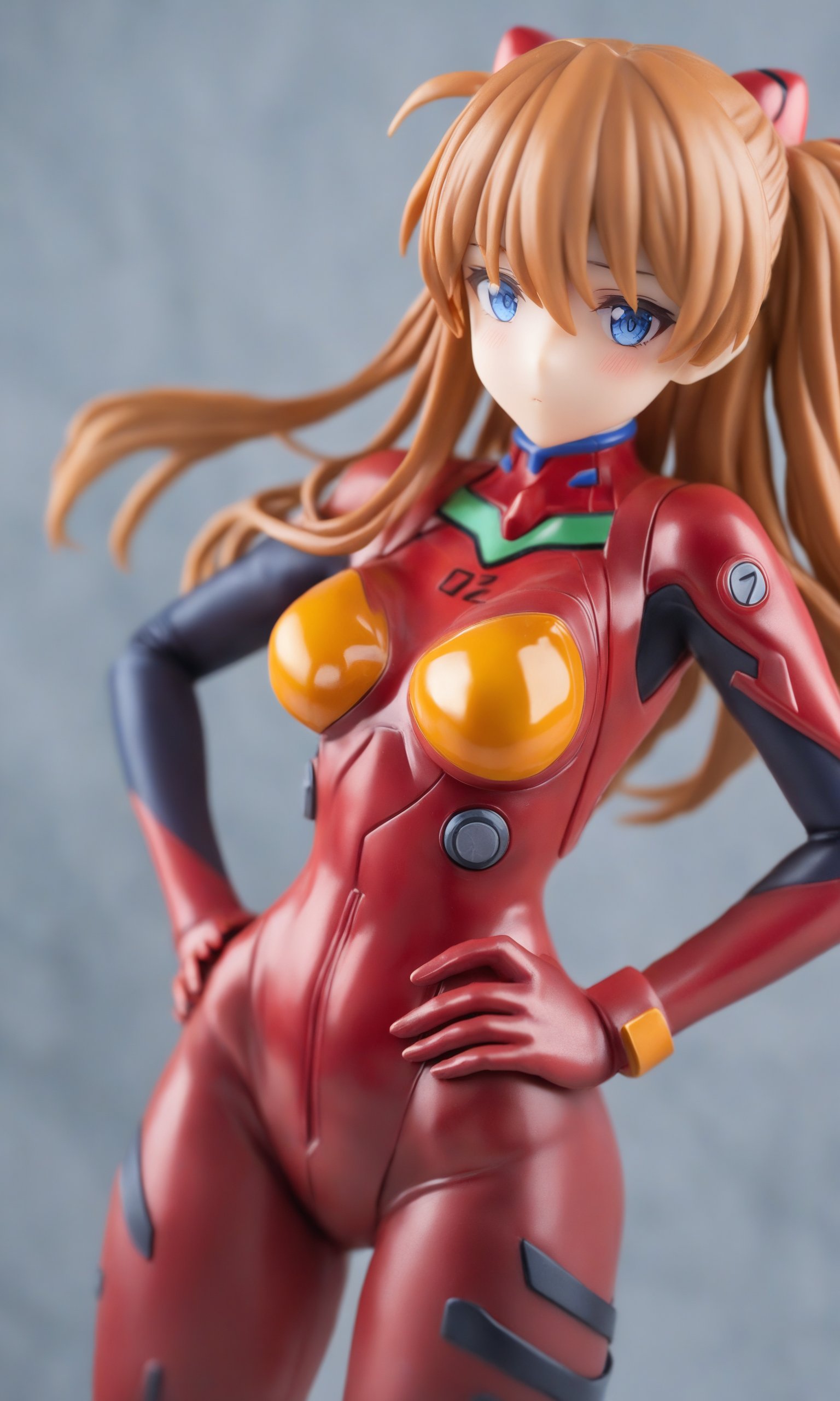 figure,best quality, masterpiece,  <lora:souryuuv2:1>,hairpods, skin_tight, bodysuit, gloves, bracer, multicolored_clothes, 1girl, rebuild_of_evangelion, silhouette, orange_bodysuit, solo, red_bodysuit, closed_mouth, neon_genesis_evangelion, souryuu_asuka_langley, medium_breasts, hand_on_own_hip, multicolored_bodysuit, plugsuit, interface_headset, breasts