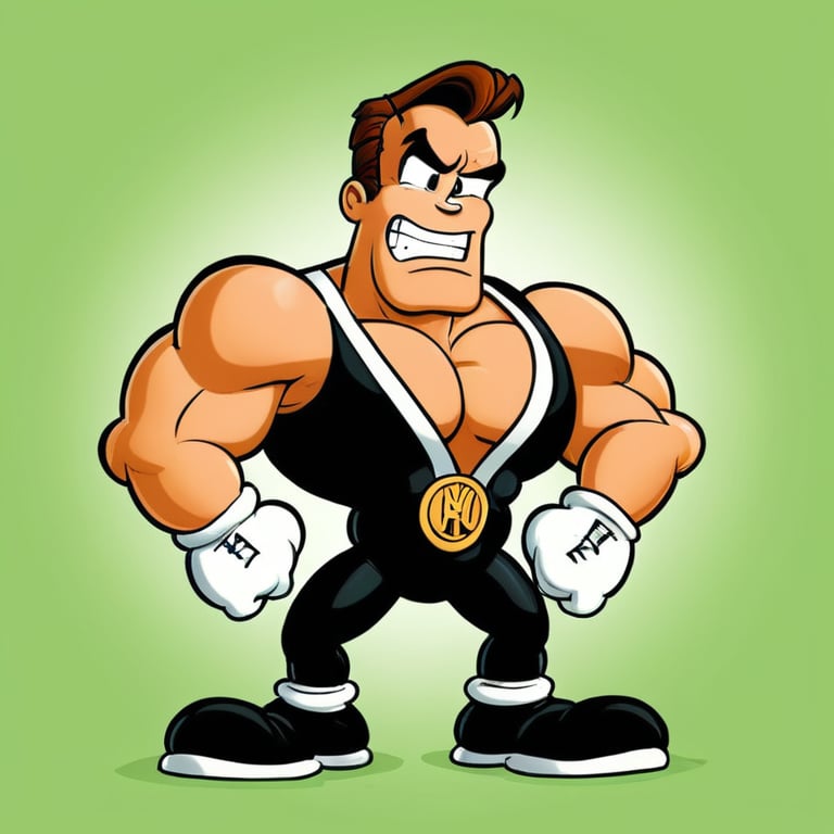 (rubber_hose_character:1.1) <lora:RubberHose_Characters_SDXL_v1:1> cartoon, arnold schwarzenegger