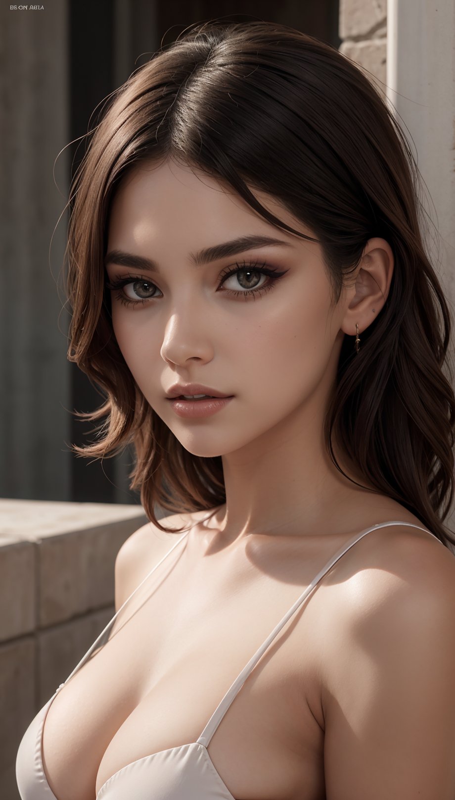 Our cover model exudes confidence in a daring sheer dress with strategic cut-outs that reveal just enough. Her hair cascades in loose waves, and her makeup boasts a sultry smoky eye and a glossy nude lip. Discover the allure of the sheer trend, very cool face, cat eye face