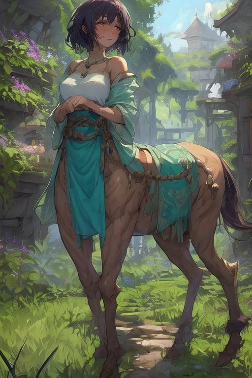 centaur,1girl,<lora:centaur2:1>,, masterpiece, best quality,