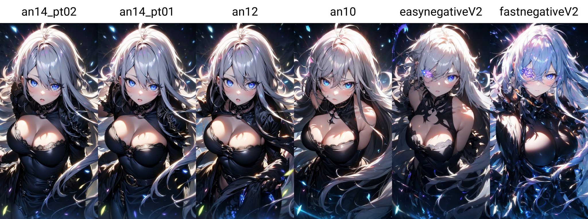 <lora:apstyle3diff:0.75> apstyle3 apstyle masterpiece best quality detailed eyesmasterpiece best quality 1girllong hair (messy hair floating :1.25) severe flow(night dark shadow darkness:1.2)(sunbeam light grow luminescence :1.475)black background blacklarge breasts cleavageupper body  looking at viewer<lora:detail_slider_v4:0.5>