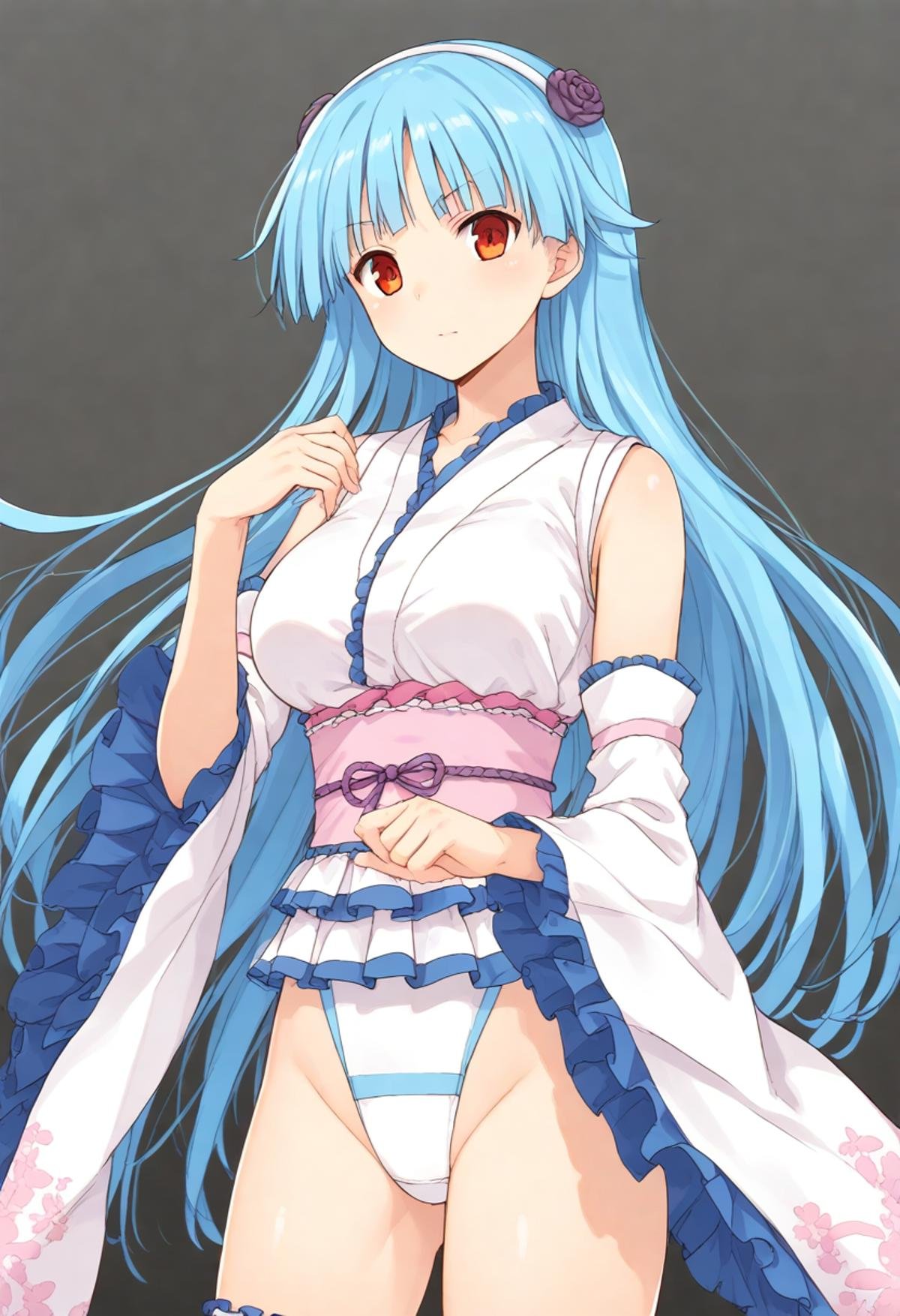 <lora:yuki_onna_XL-bf16-pony-v1:1> 1girl, yuki onna \(ring dream\), BREAK score_9, score_8_up, score_7_up, BREAK   <lora:HyLper-Accelerate-PAseer:1>,source_anime, best quality, masterpiece, uncensored,(clear eyes:1.2),(4 finger:0.5),zPDXLpg