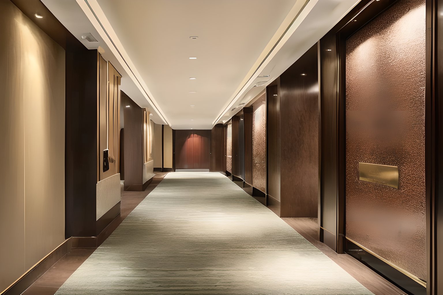 <lora:Hospitality Design_Adam_D50:0.9>,Hospitality Design,Elevator lobby,Hallway