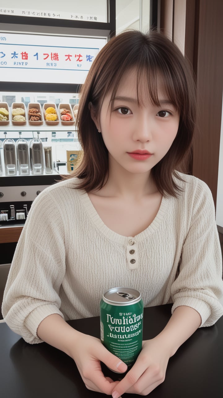 realistic photo of a Japanese woman,nsfw,"Create a charming image of a woman carefully considering her options while looking at the cafe menu, intrigued by the variety of choices. Frame the shot from a slightly elevated angle, capturing her from the waist up, with the menu and cafe in focus. She can have a thoughtful expression or a curious one, wearing a casual outfit that suits the cafe's atmosphere. The background can be a busy cafe with other customers ordering their food, with the sound of coffee machines and conversations in the background."<lora:mika-pony-TA20:0.8> mikas, (best quality), (masterpiece), 16k, 8K, ultra detailed, detailed skin, detailed face, masterpiece, best quality, ultra-detailed, intricate details, high resolution, 8k, sharp focus, vivid colors, high contrast, cinematic lighting, score_9, score_8_up, score_7_up, score_6_up, score_5_up, score_4_up