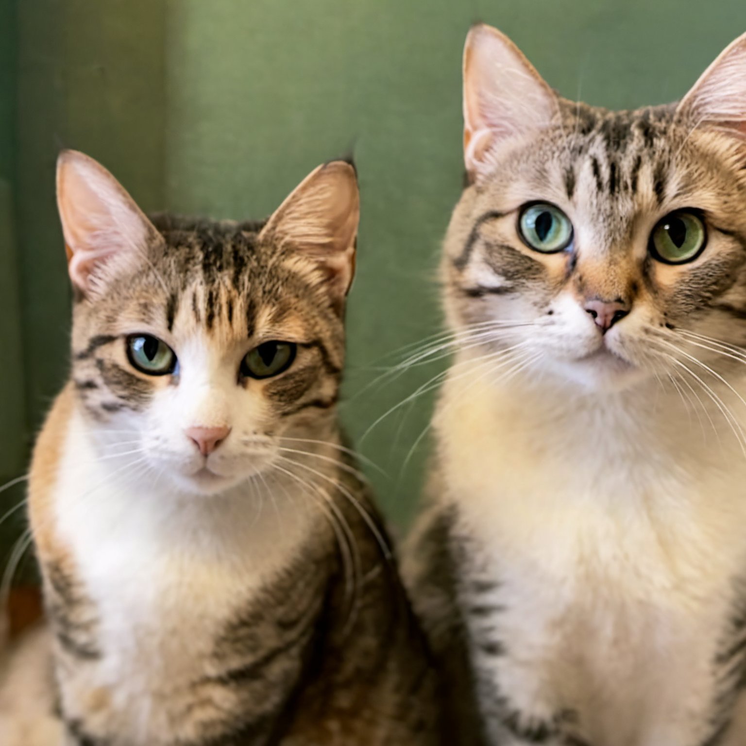 Portrait, multiple cats, Panorama, Fearful, Rusticcore, Ethereal Lighting