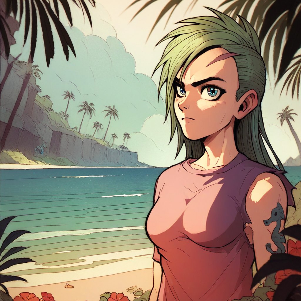(score_9, score_8_up, score_7_up:1.3),(xkimerax:1.0),in beach, masteriece, in city,Full color,amazing lighting, highly quality, highres,  detailed background