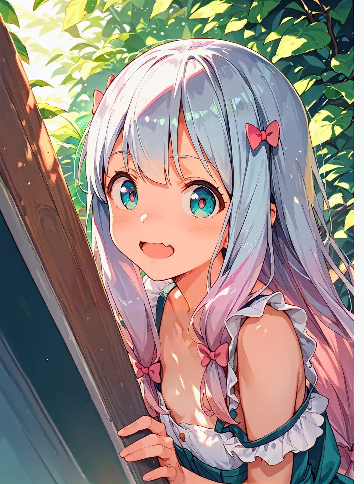 score_9, score_8_up, score_7_up, score_6_up, score_5_up, score_4_up, source_anime, cute face, 1gril, izumi sagiri, drawing comic, lighting and shadow, beautiful color, (amazing quality:1.3)