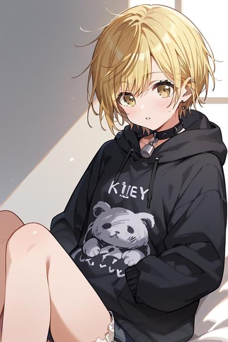 score_9, score_8_up, score_7_up, score_6_up, 1girl, <lora:Tsukimiyama_Nagisa:0.9> nagisa, blonde hair, short hair, black hoodie,