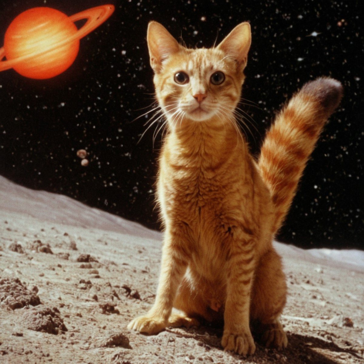 cat in space, vhslora