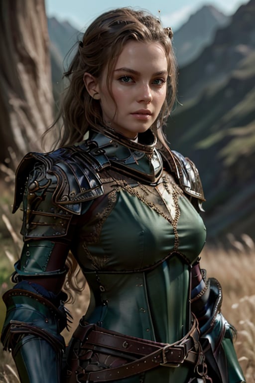 <lora:HXarmour_016a1:0.8>,mountain,S-shape pose,, hxarmour,1girl,(dark green armour:1.3),, ultra-detailed,extremely delicate and beautiful,(by exquisite colors block),masterpiece,best quality,unreal engine 5 rendering,movie light,movie lens,movie special effects,detailed details,HDR,UHD,8K,CG wallpaper,