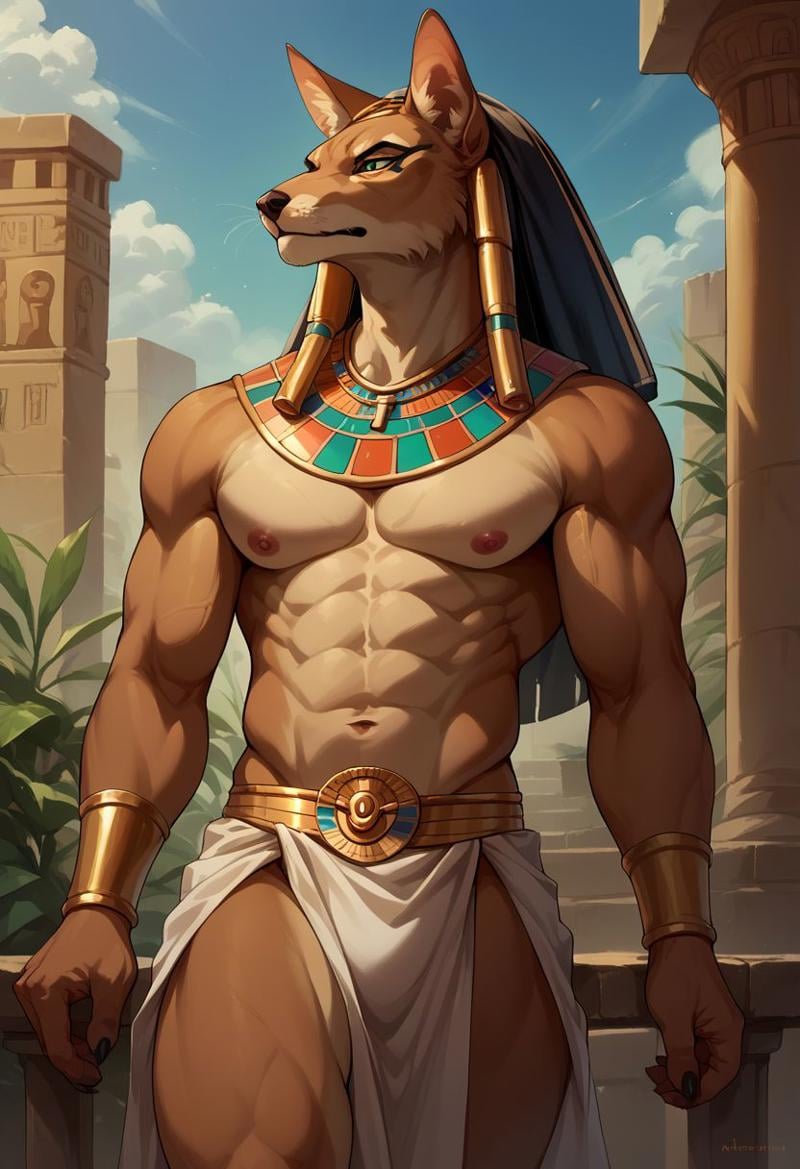 score_9, score_8_up, score_7_up, source_furry,ancient egyptian clothes