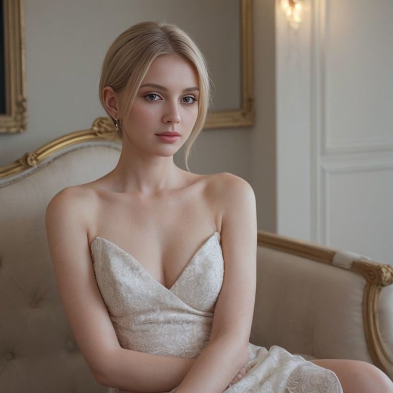 A woman with soft white lighting,glamorous,sophisticated,depicted in a luxurious setting 8K,