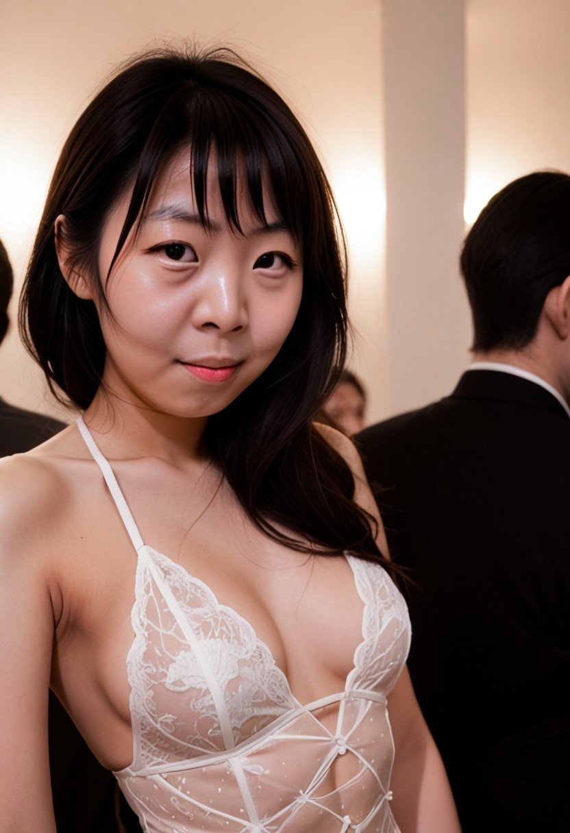 sh3lly, woman, asian, realistic, in a busy nightclub, ((fingered by a man)), 1girl, 1boy, ((low light)), nightclub clothes, RAW photo, 8k uhd, dslr, ((low lighting)), film grain, Fujifilm XT3, ((hetero)), sexy, medium breasts, man's face not visible