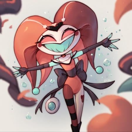 score_9, score_8_up, score_7_up, score_6_up, score_5_up, score_4_up, source_anime,  hazbinhotelkitty, happy, dancing