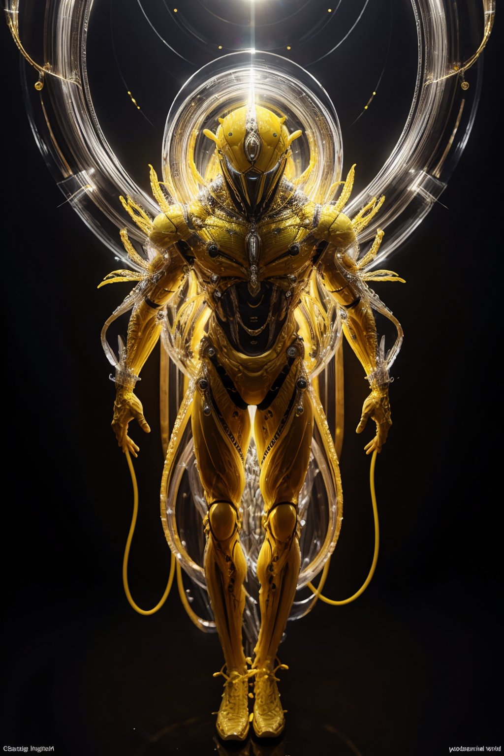 masterpiece,best quality,ultra high res,tashan,<lora:踏山幻想:1>,Canary yellow theme,humanoid organisms,